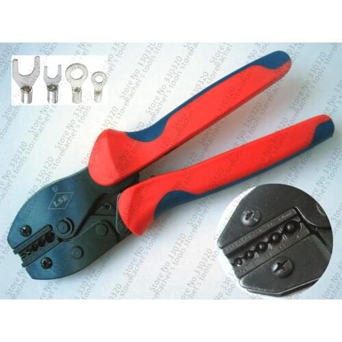 LY-0510TD for non-insulated cable lugs/links 0.5-10mm2 crimp tool/ crimping plier