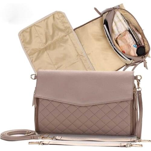 Fashion Mummy Diaper Bag Backpack Deluxe Multi-Function Waterproof Stylish Travel Shoulder Bags Stroller Strips for Diapers