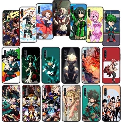 My Hero Academia Soft Cover Case for Samsung Galaxy A10 A10S A20 A30 A20S A20E A30S A40 A40S A50 A50S A70 A70S
