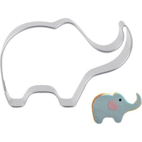 New Animal Elephant Shape Confectionary Biscuit Cookie Cutters Cake Decorating Tools Candy Sugar Craft Chocolate Baking Molds