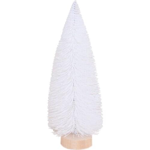 New Christmas Decorations Christmas Desktop Decoration White Pine Needles Dusting Mini Christmas Tree