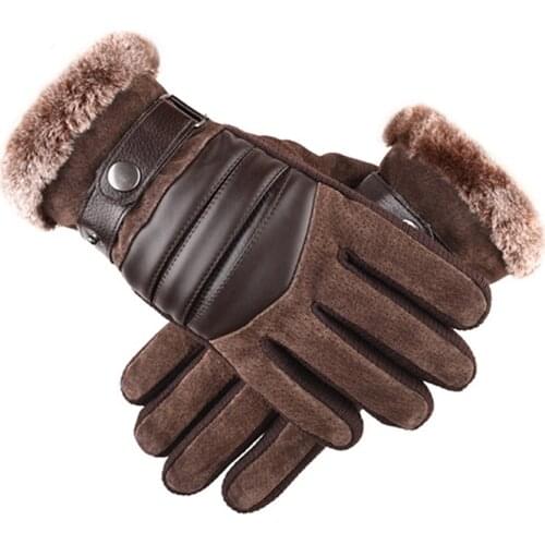 Autumn Winter Men Women Gloves Touch Screen Windproof Gloves Outdoor Sports Warm Thermal Fleece Running Ski Gloves