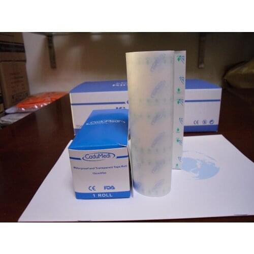 10rolls 15cm*5m PUE film wounds dressing medical waterproof adhesive tape absolute pue transparent surgical wet pruf taping