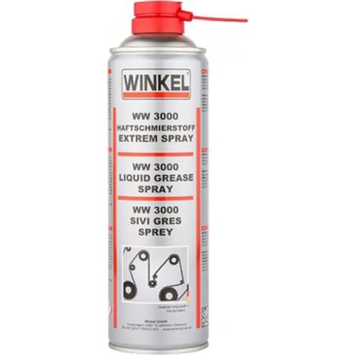 WW 3000 Liquid Grease Spray 500 ML Multi Purpose Highly Adhesive Lubricating Oil