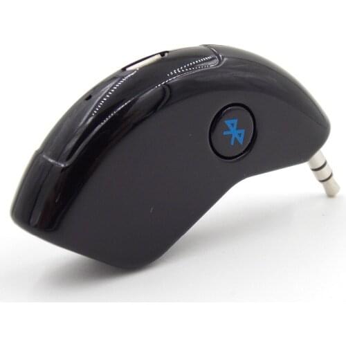 Super Mini Bluetooth Car Kit Bluetooth Receiver Handsfree AUX Outout Adapter For Music and Mobile Phone Iphone