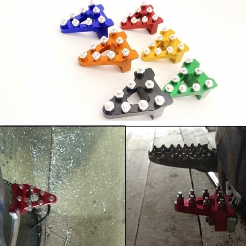 Motorcycle CNC Rear Brake Pedal Step Tips For Honda CRF50 CRF 50 XR50 Pit Bikes Black Red Green Blue