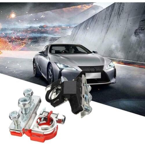1Pair 12V 24V Automotive Car Top Post Battery Terminals Cable Connectors Car Terminal Wire accessories Clamp N5M8