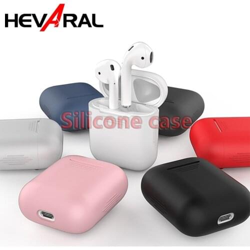 1PCS TPU Silicone Bluetooth Wireless Earphone Case For AirPod Protective Cover Accessories for i10 19s Charging Box Protect case