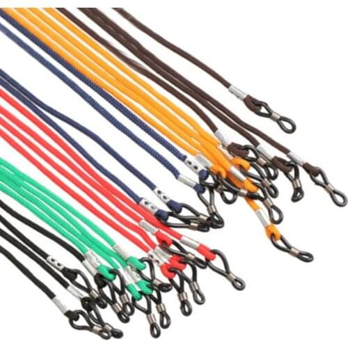 12X Outdoor Sport Glasses Straps Adjustable Sunglasses Eyeglasses Rope Lanyard Holder Anti Slip Glasses Cord Eyewear Accessories