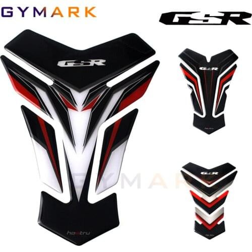 For Suzuki GSR250 GSR400 GSR600 GSR750 Motorcycle 3D Resin Fuel Tank Gasket Fuel Tank Protection Sticker Decal