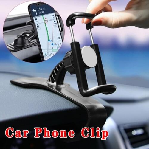 Phone Holder for Car Dashboard Mobile Phone Holder Clip 360 Adjustable Car Phone Stand Car Holder Support Phone Holder