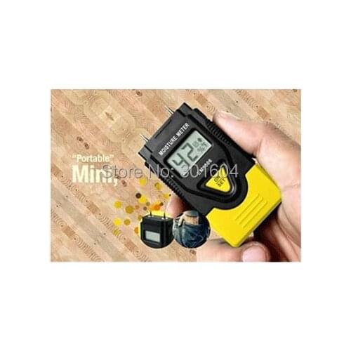 Free shipping 3 in 1 digital wood moisture meter concrete sawn timber moisture meter DM1100 with CE
