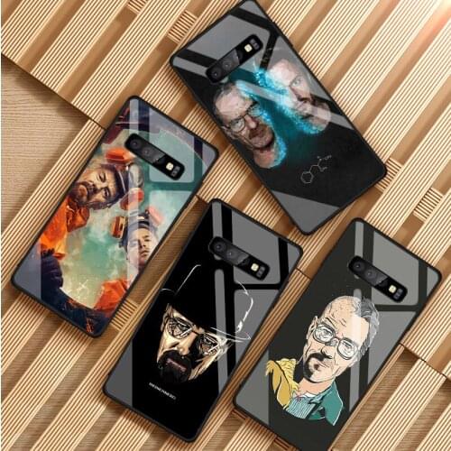 Heisenberg Breaking Bad Tempered Glass Phone Case For Samsung Galaxy S8 S9 S10 S20 PLUS J6 J8 2018 NOTE 8 9 10 Cover Shell