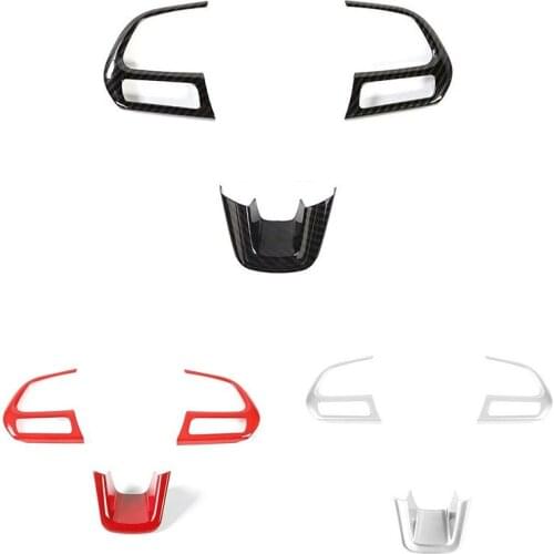 Car Steering Wheel Cover Trim Interior Accessories for Jeep Renegade 2015-2020 Compass 2017-2020