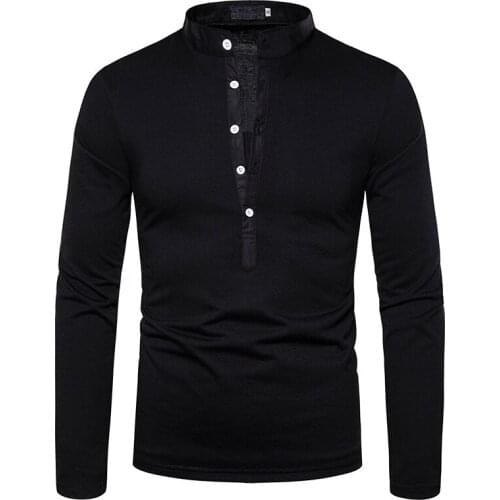 LIBIELIY Henley Men's T-shirts