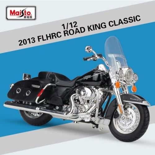 1:12 2013 FLHRC Road King Classic Maisto Model Car Metal Diecast Model Sport Race Motorcycle Model Motorbike For Collectible