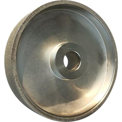 180/240 Grit Grinding Wheel Diamond Aluminum Body 6 inch Inner Hole 32mm High Speed Steel For Metal stone Grinding Power Tool