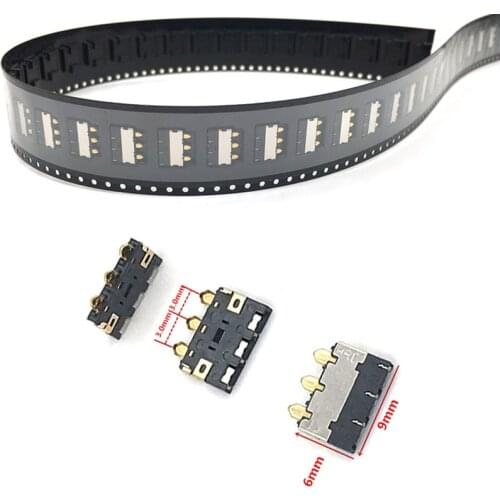 Inner FPC battery connector Hoder Clip contact replacement repair parts for ZTE Huawei Lenovo mobile phones