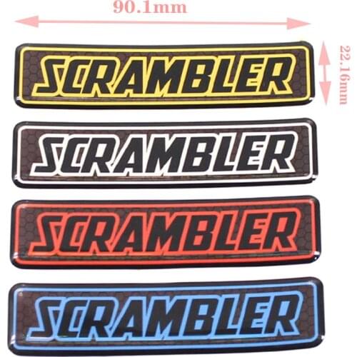For Ducati Scrambler Protector Fairing Motorcycle Accessories 3D Tank Pad Stickers Decal Emblem Badge Logo 2015 2016 2019 2020