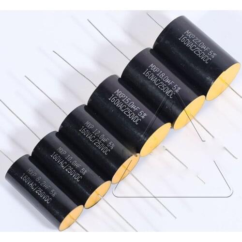 1pcs 250V 5.6~22uF Capacitor Frequency divider capacitance HiFi Audio parts