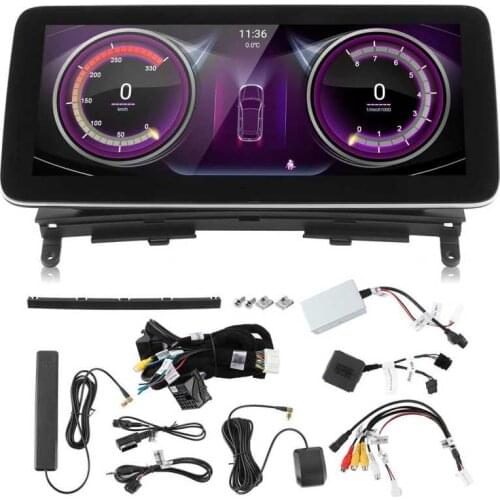 10.25in GPS Navigator BT Touch Screen Navigation Fit for Mercedes Benz CL203 W203 W204 2007-2010