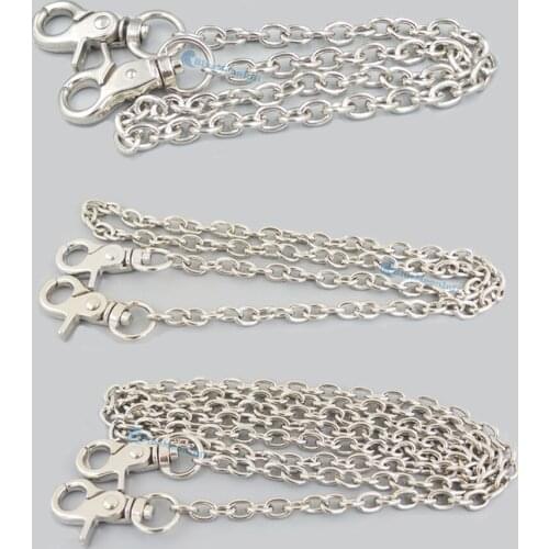 2 pcs / Lot 40cm 60cm 120cm Shoulder Strap Chain Replacement Handle Purses Handbag bags Fittings