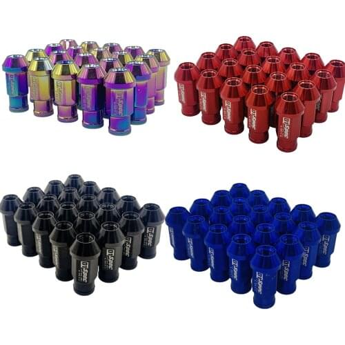 20Pcs Universal Car Wheel Lug Nuts D1 Spec Jdm Aluminum 50mm 40mm Wheel Racing Lug Nuts Light Weight