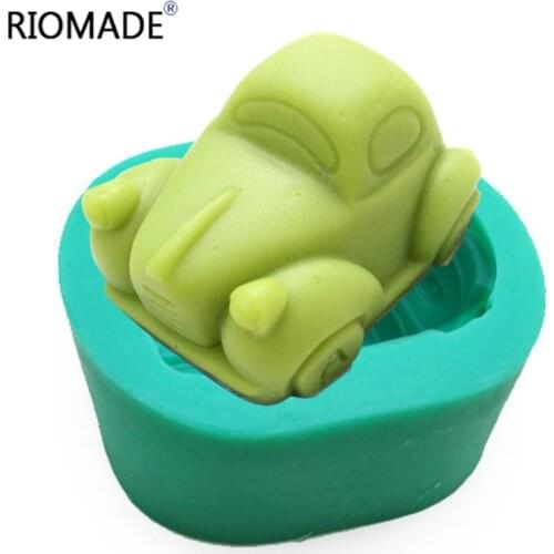 3D Car Shape Silicone Mold For Handmade Soap Candle Resin Mould Cake Chocolate Dessert Baking Decoration Tools S0444XC