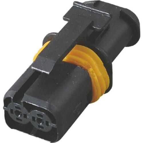 5/10sets 2pin Lear connector 18286000002 female electrical car connector sealed automotive plug 18286.000.002 1 orde