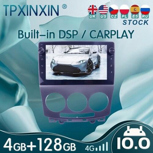 10.0 PX6 For Mazda 5 2008-2011 Android Car Stereo Car Radio with Screen Radio Player Car GPS Navigation Head Unit