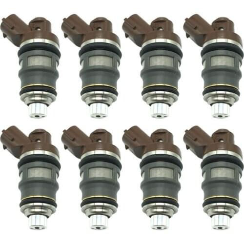 8Pcs 840CC Car Fuel injector For Toyota MR2 Celica Supra Turbo 3SGTE 2JZGTE 840 SARD 63564 80lb OEM 1001-87092