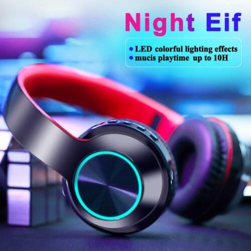 Wireless Headphones Bluetooth 5.0 Headset Earphone Foldable Over ear Gaming Phone Fone Folding Wireles Stereo Earbuds Deep Bass