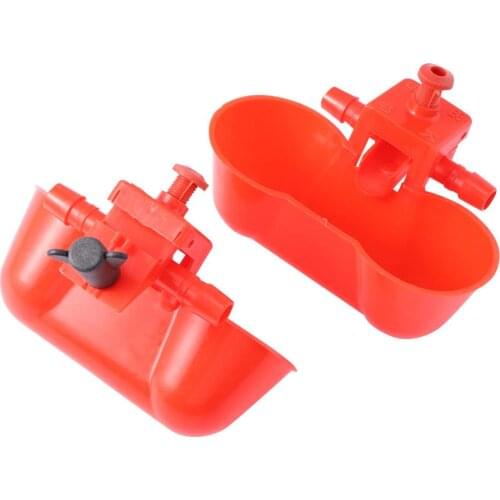 Parrots Drinking Bowl Pigeon Cups Chicken Water Bowls Bird Drinking Fountain Feeding Pet Automatic Drinking Fountain 2 Pcs