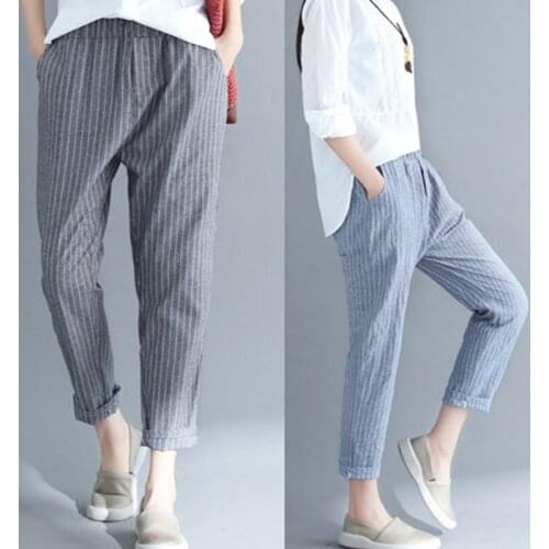 ECTIC Women's Trousers Harem Pants