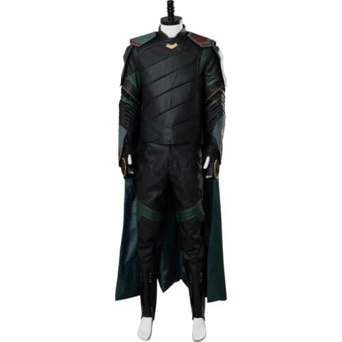 Thor Ragnarok Cosplay Loki Cosplay Costume Adult Men Women Outfit Whole Set Halloween Carnival Party Cosplay Costumes