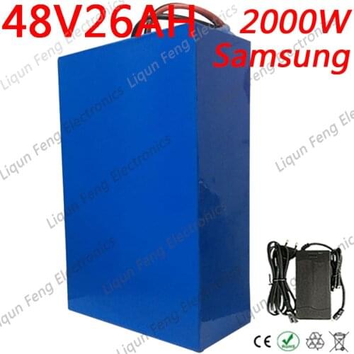 48V 10Ah 13Ah 15Ah 18Ah 20Ah 26Ah Lithium Battery 48V 20Ah Electric Bike Battery 48V 20Ah E-bike Battery 48 Volt Lithium Battery