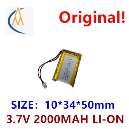 Polymer 103450 2000mAh 3.7V beauty eye care instrument oxygen enriched water cup early education machine lithium battery