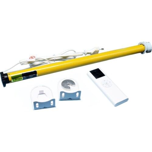 Motor Electric Roller Shutter Soft Gauze Curtain Built-in Remote Control Tubular Motor Wide Voltage AM25-1.2/30mel-p