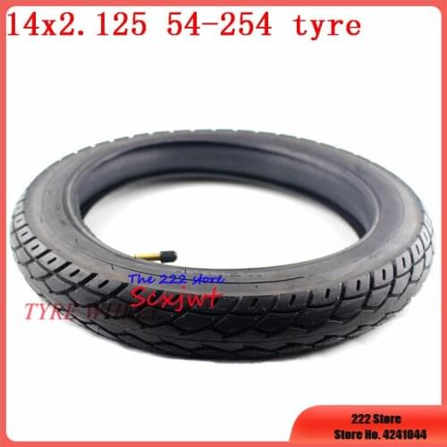 14x2.125 bike folging electric scooter tyre 14 * 2.125 tyre tube fits Many Gas Electric Scooters 14 inch E-bike wheel tire