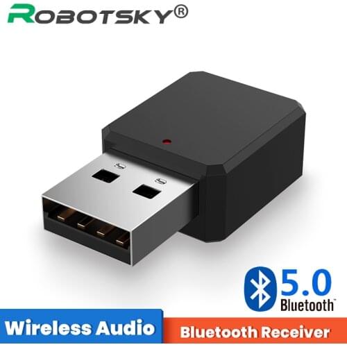 USB Wireless Bluetooth 5.1 Transmitter Receiver Dongle Music Receiver Adapter 3.5mm AUX For Laptop TV PC Car Desktop