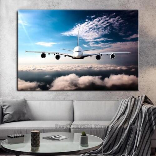 5d diy Diamond Painting Full square round Aircraft Landscape Diamond Embroidery 3d puzzle picture,Amazing artworks,FF122