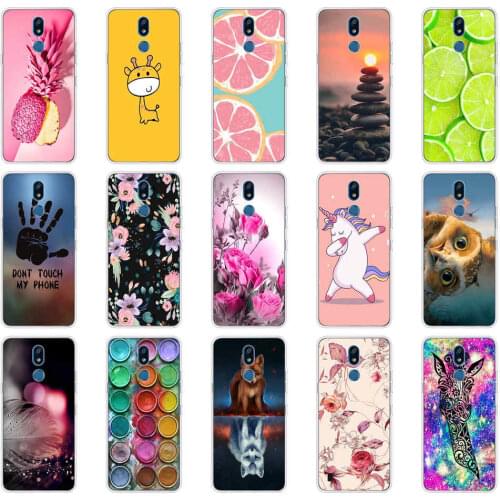 Case For LG K40 Case full protective cute fashion painting Soft Silicone tpu phone Back Cover For LG K40 K 40 Phone Cases bag