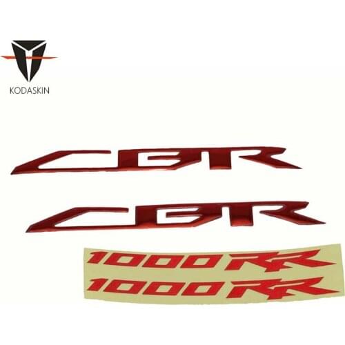 KODASKIN Motorcycle 3D Raise Emblem Stickers Decal for Honda CBR1000RR