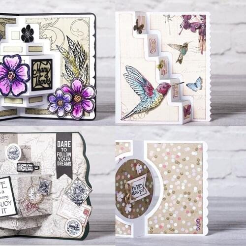 KSCRAFT Lovely Metal Cutting Dies Stencils for DIY Scrapbooking/photo album Decorative Embossing DIY Paper Cards