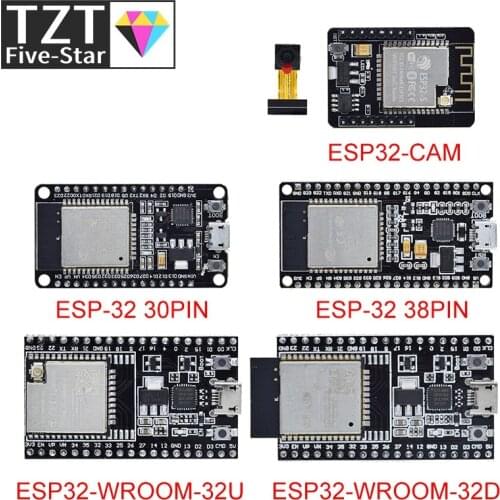 1PCS ESP32 Development Board WiFi+Bluetooth Ultra-Low Power Consumption Dual Core ESP-32 ESP-32S ESP 32 ESP32-CAM ESP-WROOM-32