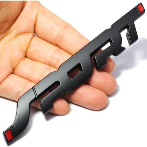 3D Metal Car Trunk Racing Emblem Badge Decal Accessories Sticker For Audi A3 A4 B6 B8 B7 A6 C5 C6 Q5 A5 Q7 Q3 TT R8 A8 A7 S Line