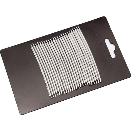 Musiclily Pro 2.0mm Stainless Steel Small Gauge 24-Pieces Fret Wire Set for Banjo and Vintage Fender Guitar