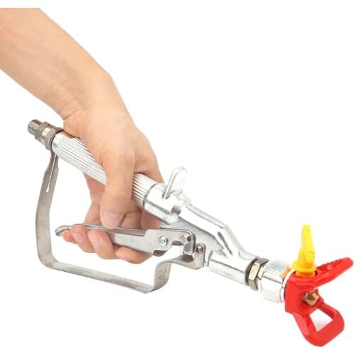 3600PSI High Pressure Airless Inline Paint Swivel Spray Gun Tip Guard Sprayer
