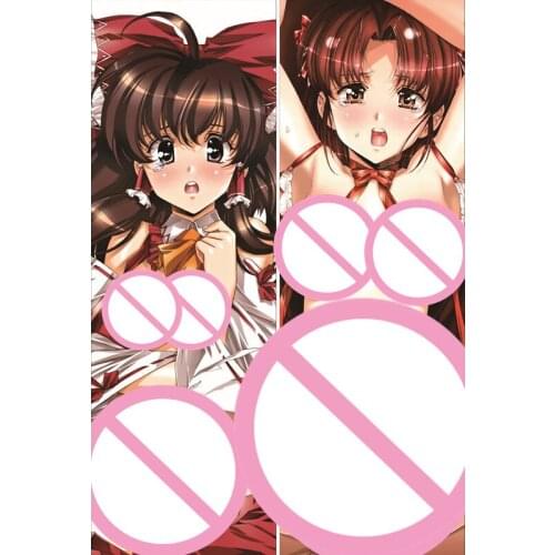 Satoshi Urushihara anime sexy girls with Pubic hair Dakimakura hugging pillow cover body Pillowcase