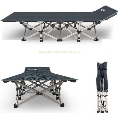 Office Folding Bed Sheet Person Nap Bed Lunch Break Bed Household Recliner Simple Camp Bed Accompany Portable